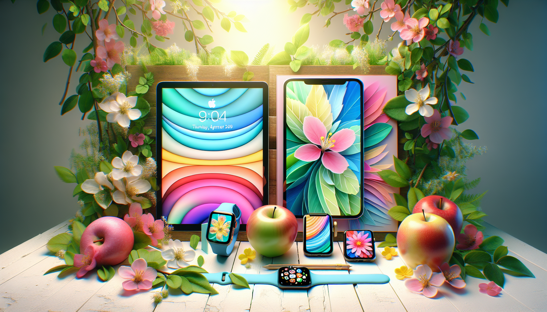 애플의-봄맞이-컬렉션-색상으로-새로움을-더하다